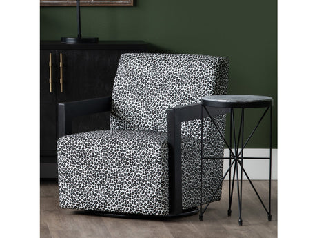 Haiden Gray/Black Accent Table - Ornate Home