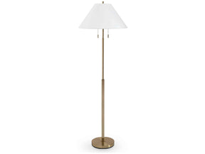 Haigwood Gold Metal Floor Lamp (1/CN) (Online Special Price) - Ornate Home