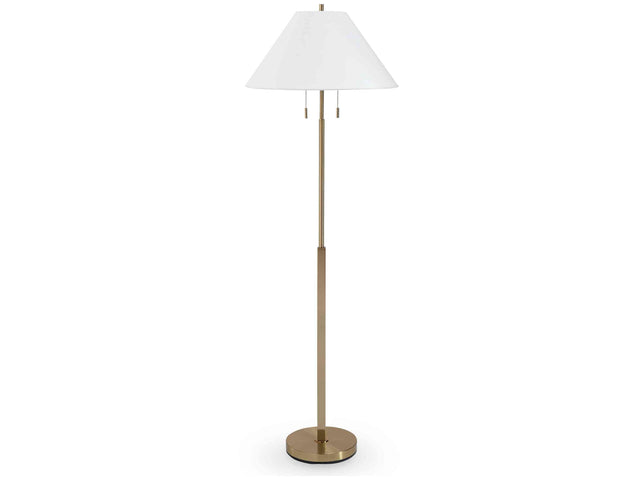 Haigwood Gold Metal Floor Lamp (1/CN) (Online Special Price) - Ornate Home