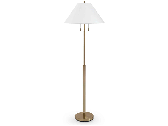 Haigwood Gold Metal Floor Lamp (1/CN) - Ornate Home