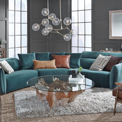 Hailey Natural Coffee Table - Ornate Home
