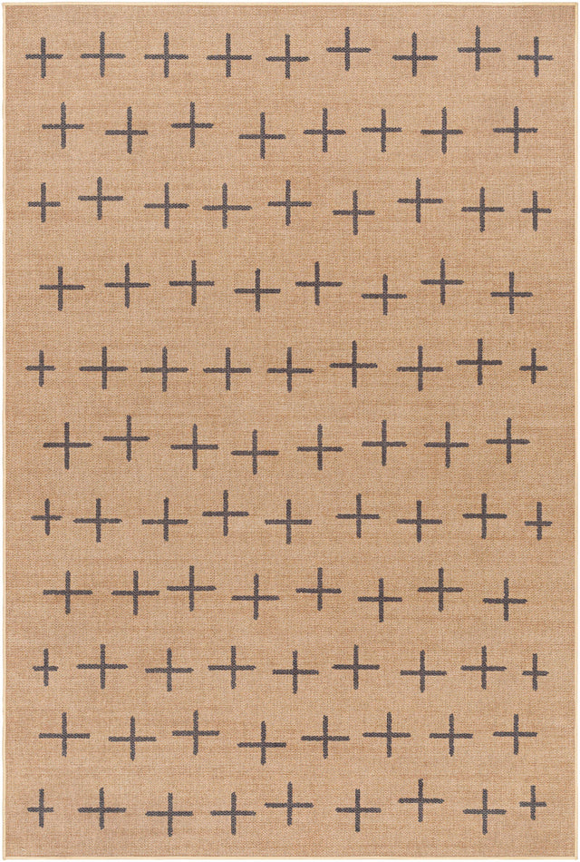 Haimi Black Washable Jutely Rug - Clearance - Ornate Home