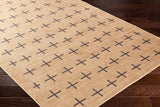Haimi Black Washable Jutely Rug - Clearance - Ornate Home