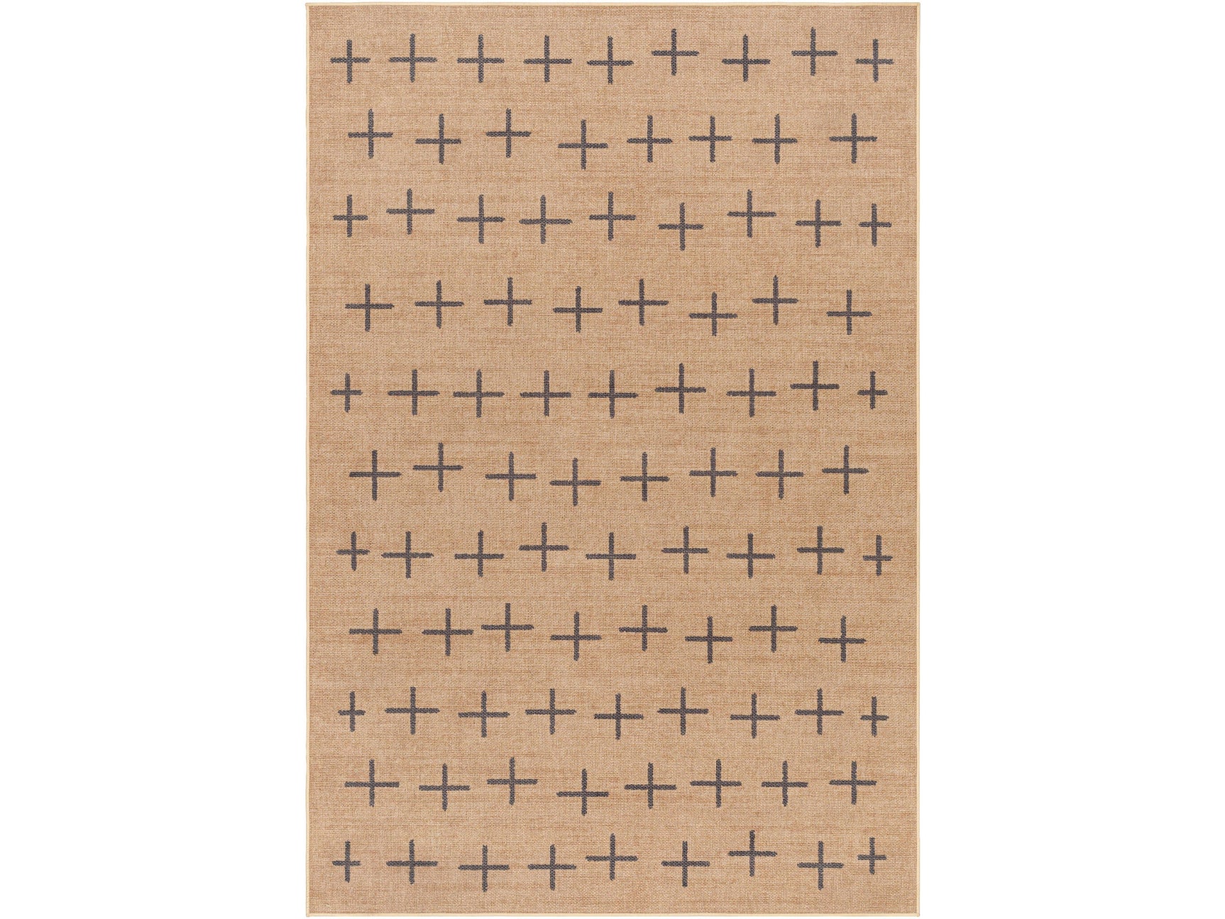 Haimi Black Washable Jutely Rug - Ornate Home