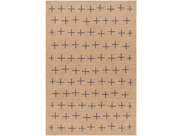 Haimi Black Washable Jutely Rug - Ornate Home