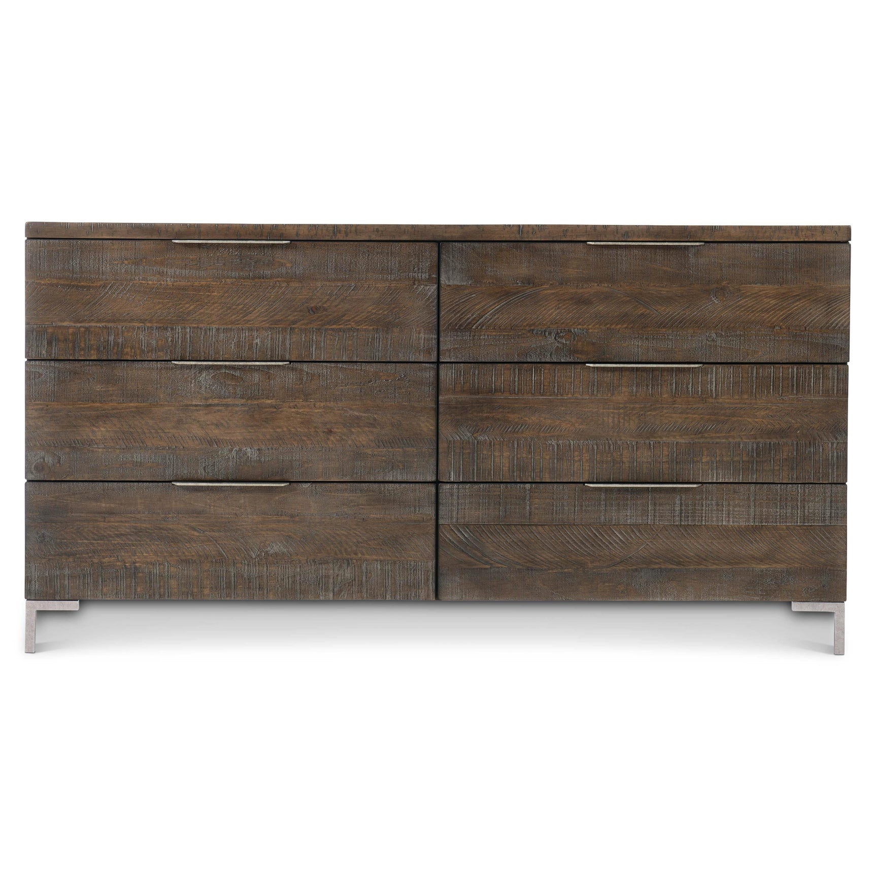 Haines Grey Mist/Sable Brown Dresser - Ornate Home