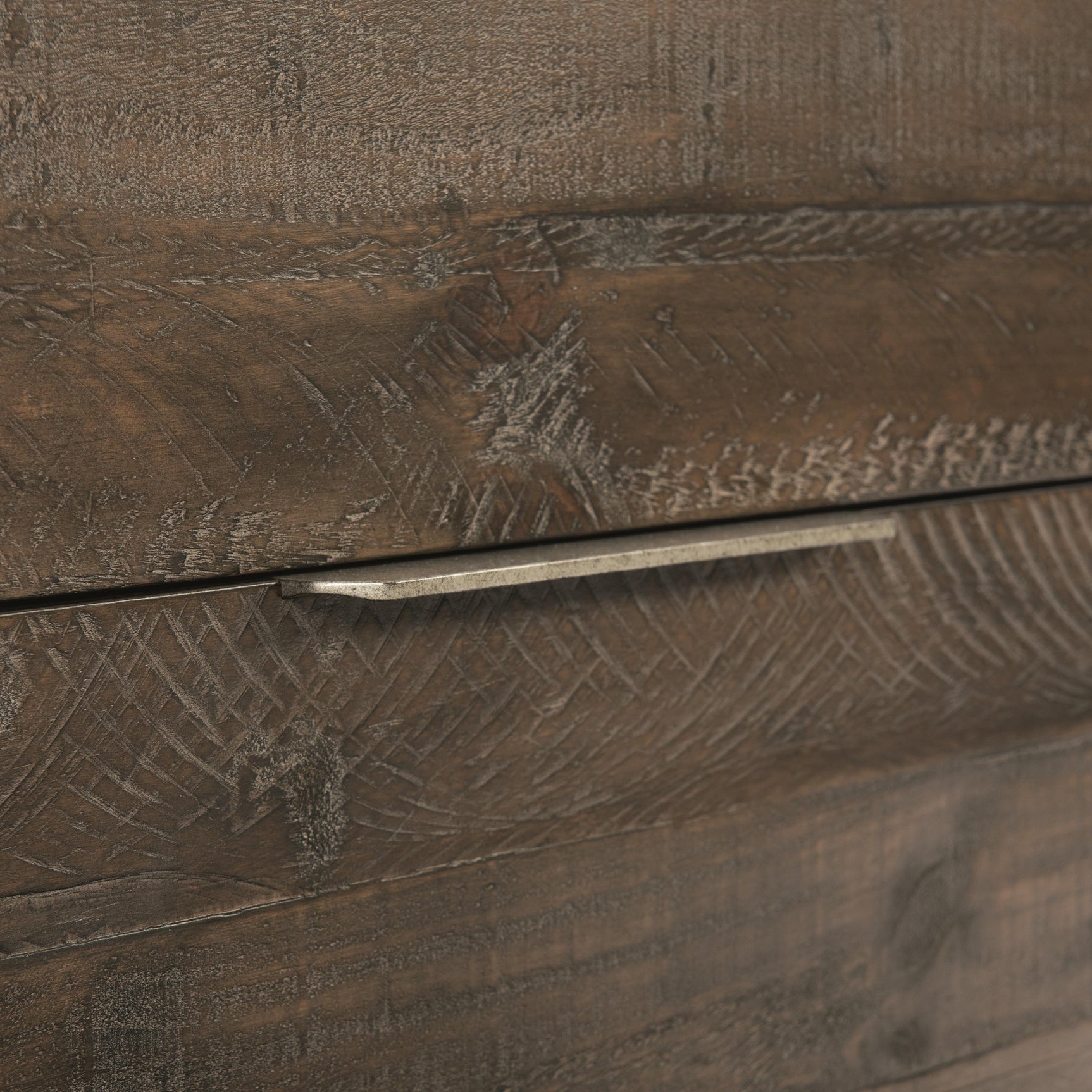 Haines Grey Mist/Sable Brown Nightstand - Ornate Home