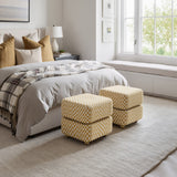 Haki Multicolor Ottoman - Ornate Home