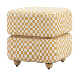 Haki Multicolor Ottoman - Ornate Home