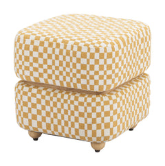 Haki Multicolor Ottoman - Ornate Home