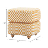 Haki Multicolor Ottoman - Ornate Home