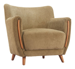 Hako Olive Green Accent Chair - Ornate Home