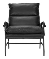 Halaus Black Accent Chair - Ornate Home