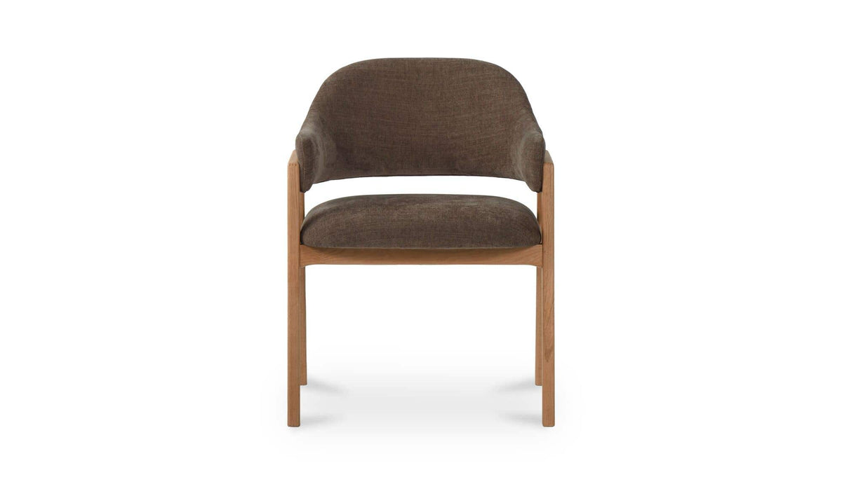 Halden Cool Brown Dining Chair - Ornate Home