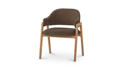 Halden Cool Brown Dining Chair - Ornate Home