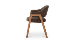 Halden Cool Brown Dining Chair - Ornate Home