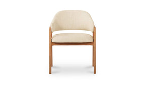 Halden Flecked Beige Dining Chair - Ornate Home
