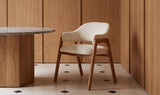 Halden Flecked Beige Dining Chair - Ornate Home