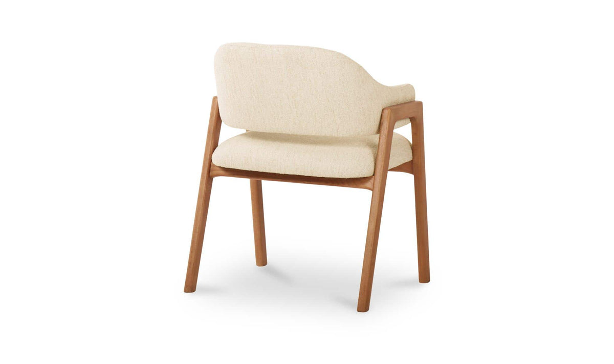 Halden Flecked Beige Dining Chair - Ornate Home