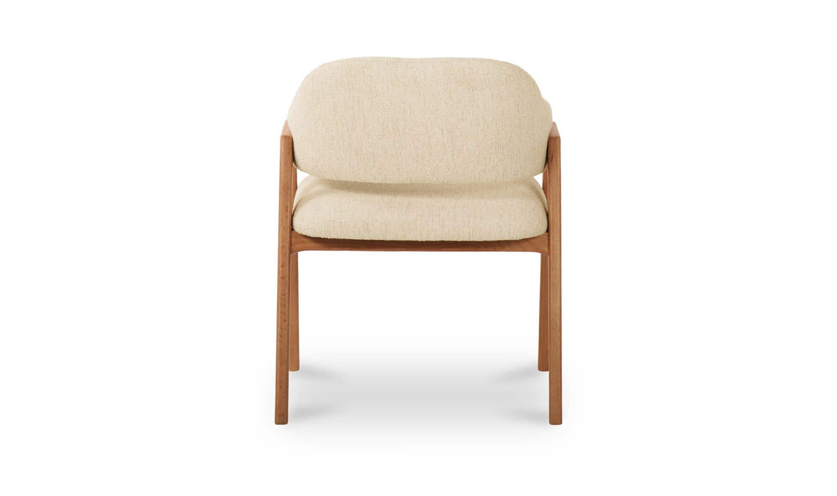 Halden Flecked Beige Dining Chair - Ornate Home
