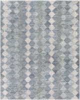 Hale Gray&Slate Diamonds Wool&Viscose Rug - Clearance - Ornate Home