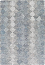 Hale Gray&Slate Diamonds Wool&Viscose Rug - Clearance - Ornate Home