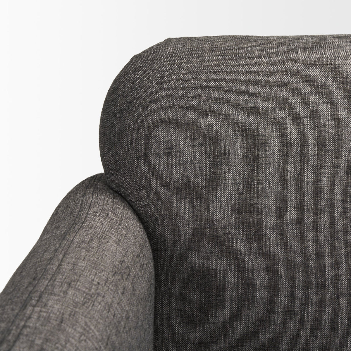 Hale Medium Brown/Gray Sofa Wood Fabric - Ornate Home