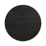 Halewood Black 36" Round Cocktail Table - Ornate Home