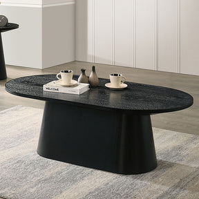 Halewood Black Oval Cocktail Table - Ornate Home
