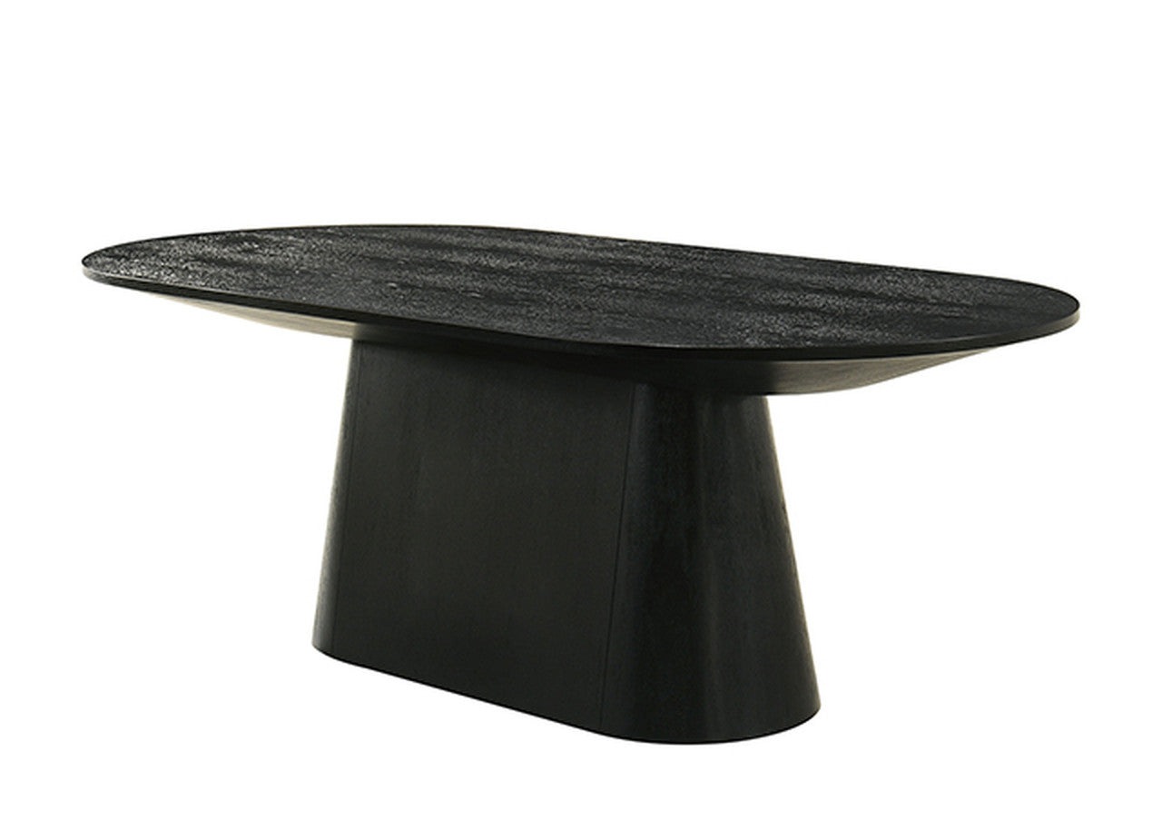 Halewood Black Oval Cocktail Table - Ornate Home
