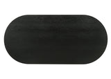 Halewood Black Oval Cocktail Table - Ornate Home