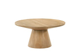 Halewood Oak 36" Round Cocktail Table - Ornate Home