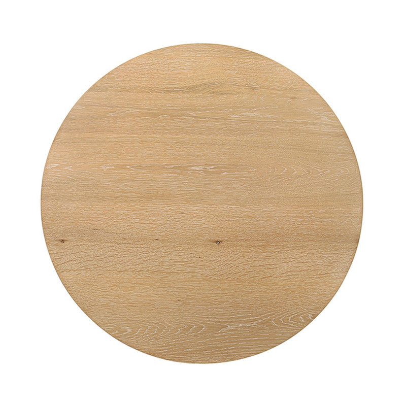 Halewood Oak 36" Round Cocktail Table - Ornate Home