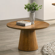 Halewood Walnut 29" Round Cocktail Table - Ornate Home