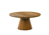 Halewood Walnut 36" Round Cocktail Table - Ornate Home