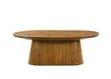 Halewood Walnut Oval Coffee Table - Ornate Home