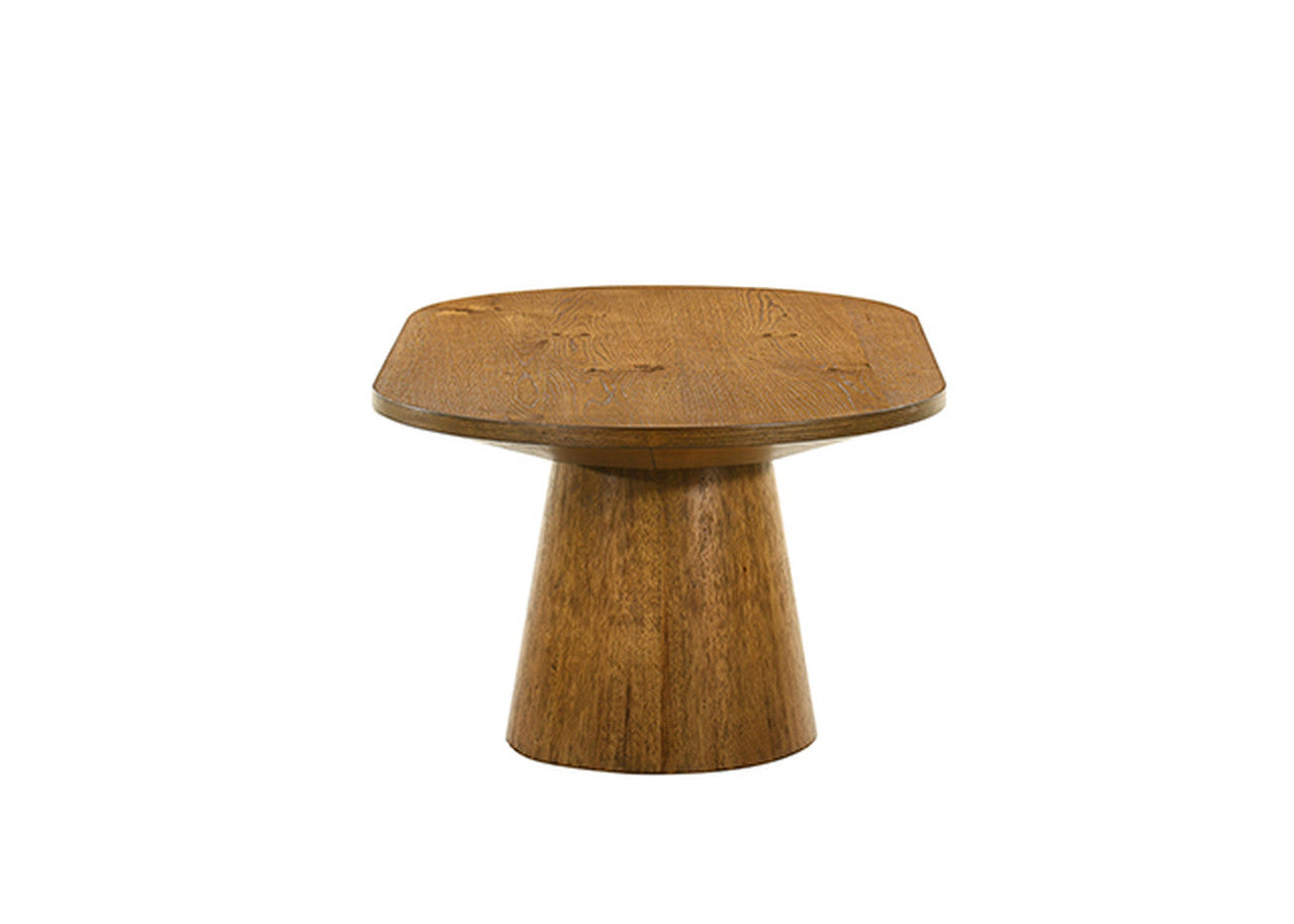 Halewood Walnut Oval Coffee Table - Ornate Home