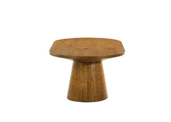 Halewood Walnut Oval Coffee Table - Ornate Home