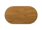 Halewood Walnut Oval Coffee Table - Ornate Home