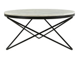 Haley Black Coffee Table - Ornate Home
