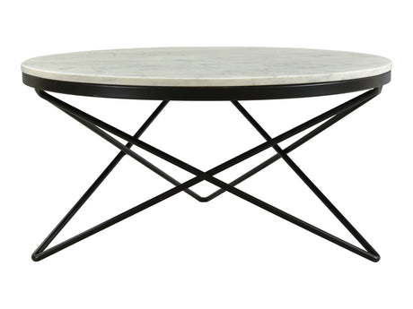 Haley Black Coffee Table - Ornate Home