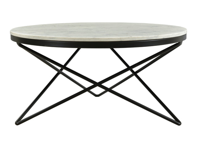 Haley Black Coffee Table - Ornate Home
