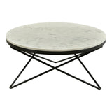 Haley Black Coffee Table - Ornate Home