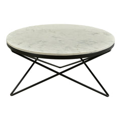 Haley Black Coffee Table - Ornate Home