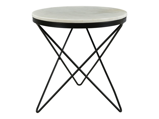 Haley Black Side Table - Ornate Home