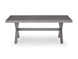 Half Moon Beach Gray Rectangular Cocktail Table - Ornate Home
