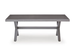 Half Moon Beach Gray Rectangular Cocktail Table - Ornate Home