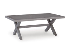 Half Moon Beach Gray Rectangular Cocktail Table - Ornate Home