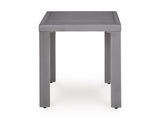 Half Moon Beach Gray Square End Table - Ornate Home