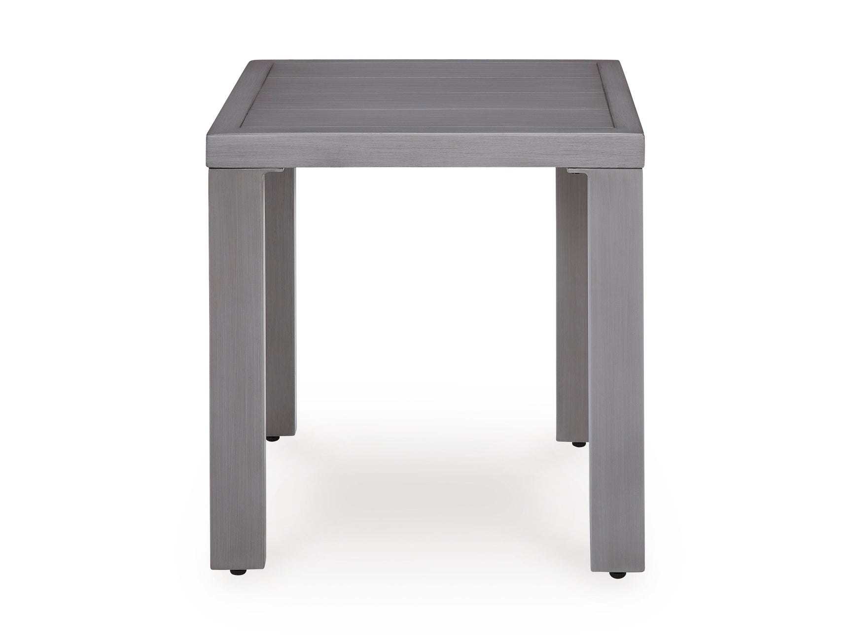 Half Moon Beach Gray Square End Table - Ornate Home